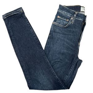AGOLDE Sophie Ankle Dark Wash Jeans - Women's 27